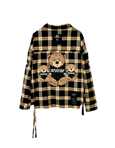 Mod Wave Movement - Camisa de Cuadros y Botones