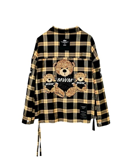 Mod Wave Movement - Camisa de Cuadros y Botones