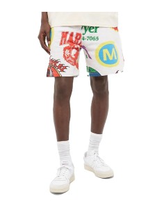 Market - Pantalón Corto Monogram AOP Sweat