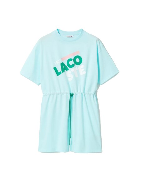 Lacoste - Vestido Camisero con Estampado