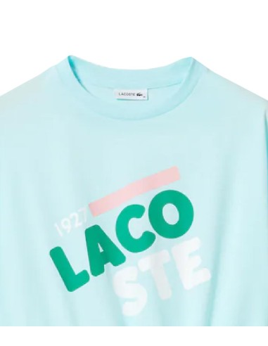 Lacoste - Vestido Camisero con Estampado