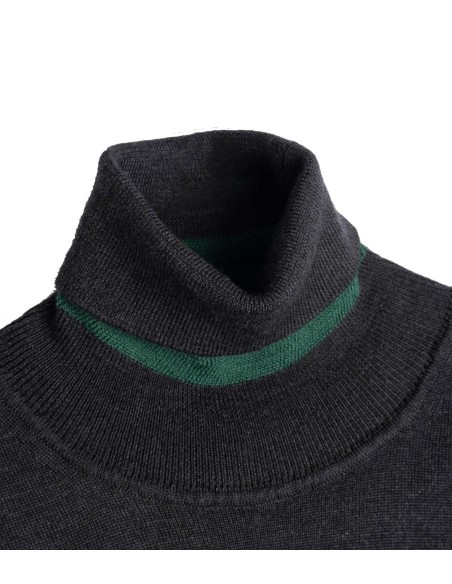 Lacoste - Jersey L!VE Turtleneck Merino Wool