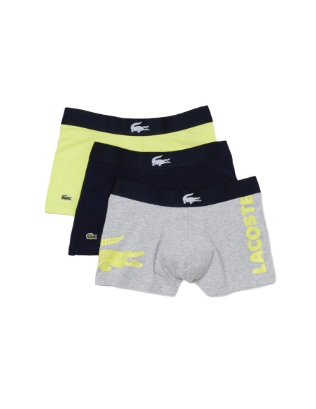 Lacoste - Ropa Interior Pack 3 Boxer
