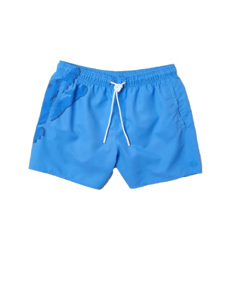 Lacoste - Bañador con Print de Cocodrilo