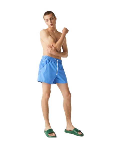 Lacoste - Bañador con Print de Cocodrilo