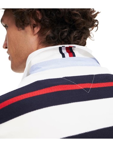 Tommy Hilfiger - Camiseta Rugby de Rayas