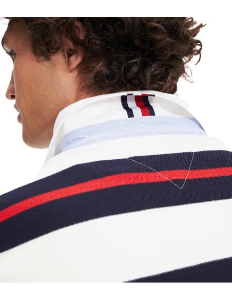 Tommy Hilfiger - Camiseta Rugby de Rayas