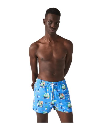 Lacoste - Bañador con Estampado
