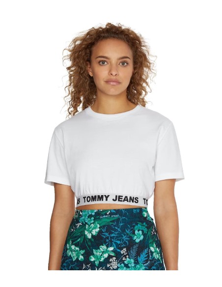 Tommy Jeans - Camiseta Crop Logo