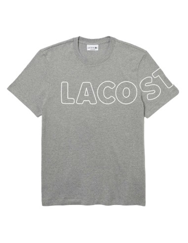 Lacoste - Camiseta con Estampado de Inscripción