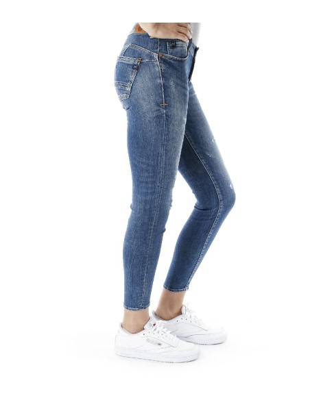 Le Temps Des Cerises - Pantalón Vaquero Abotonado