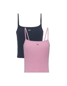 Tommy Jeans - 2Pack Camisetas Ess. Strap Top