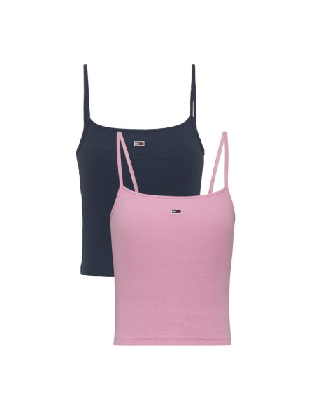 Tommy Jeans - 2Pack Camisetas Ess. Strap Top