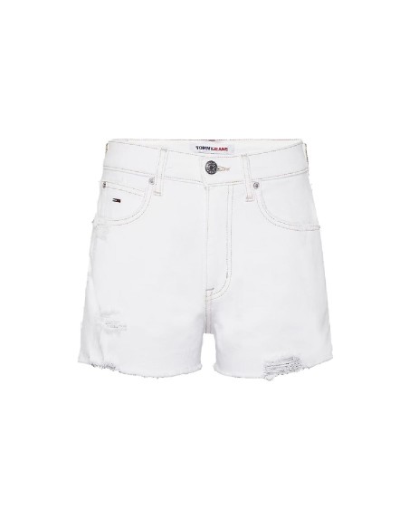 Tommy Jeans - Pantalón Corto con Efecto Desgastado