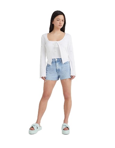 Tommy Jeans - Pantalón Corto con Efecto Desgastado