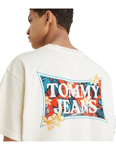 Tommy Jeans - Camiseta TJM Floral Graphic