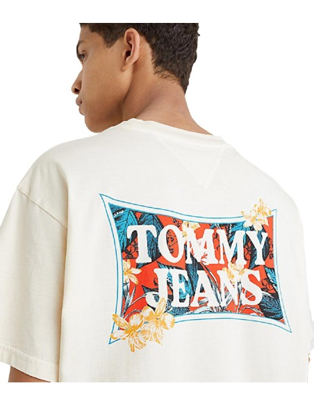Tommy Jeans - Camiseta TJM Floral Graphic