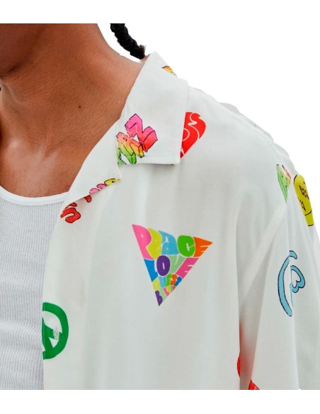 GUESS x J Balvin - Camisa con Estampado All Over