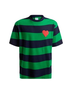 GUESS x J Balvin - Camiseta de Rayas