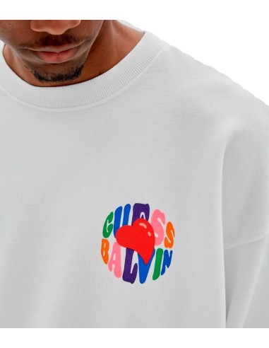 GUESS x J Balvin - Sudadera con Logo Frontal