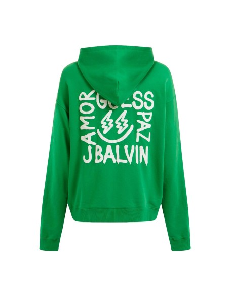 GUESS x J Balvin - Sudadera con Capucha y Estampado Frontal