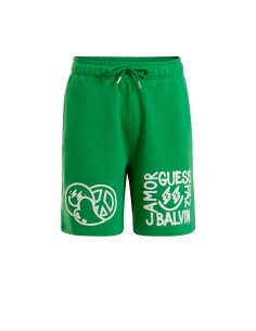 GUESS x J Balvin - Pantalón Corto Estampado