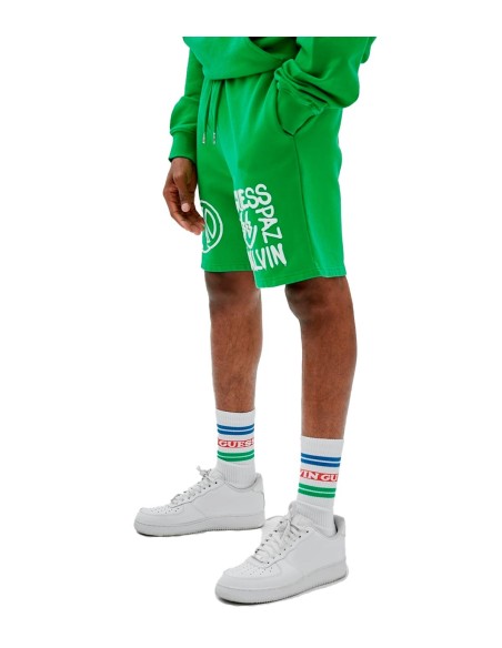 GUESS x J Balvin - Pantalón Corto Estampado