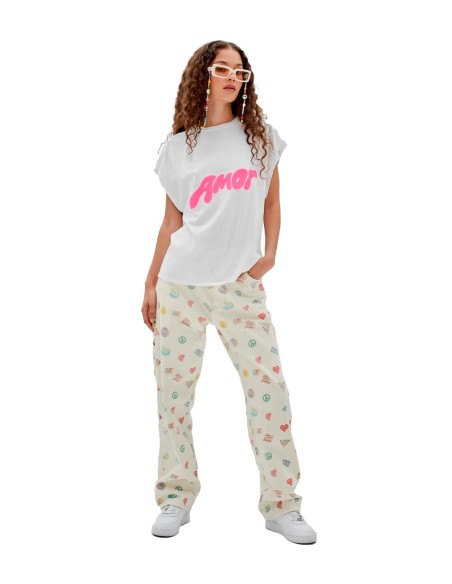 GUESS x J Balvin - Camiseta Estampado Frontal