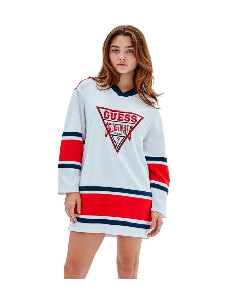 GUESS - Vestido con Logo Frontal