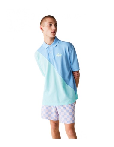 Lacoste L!VE - Polo Piqué Bicolor Unisex