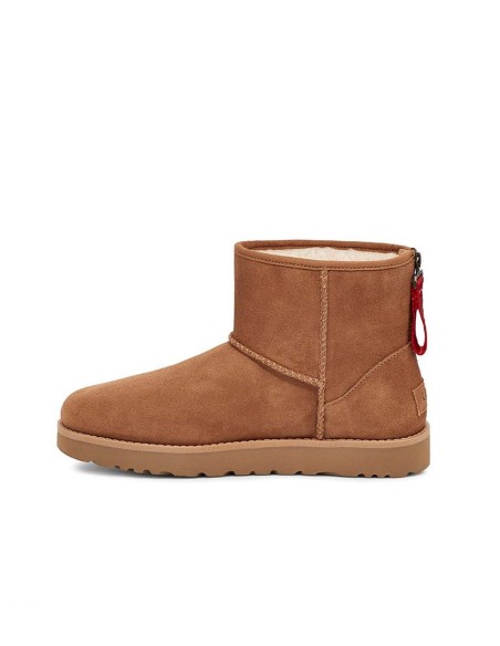 UGG - Botas W Classic Mini Logo Zip