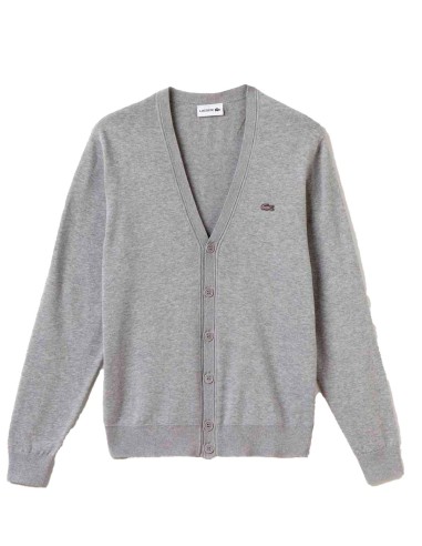 Lacoste - Rebeca Abotonada con Logo