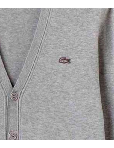 Lacoste - Rebeca Abotonada con Logo