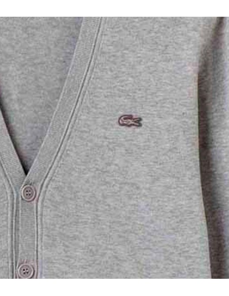 Lacoste - Rebeca Abotonada con Logo