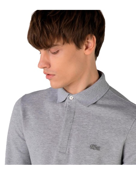 Lacoste  - 05.Polo Chemise Col Bord-Cotes Ma