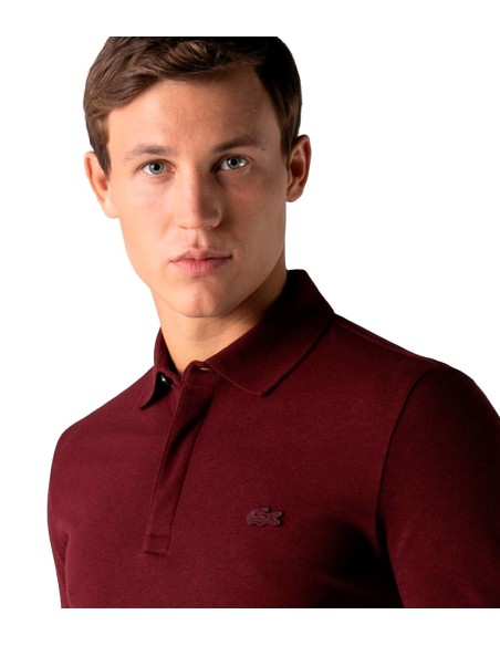Lacoste  - 05.Polo Chemise Col Bord-Cotes Ma