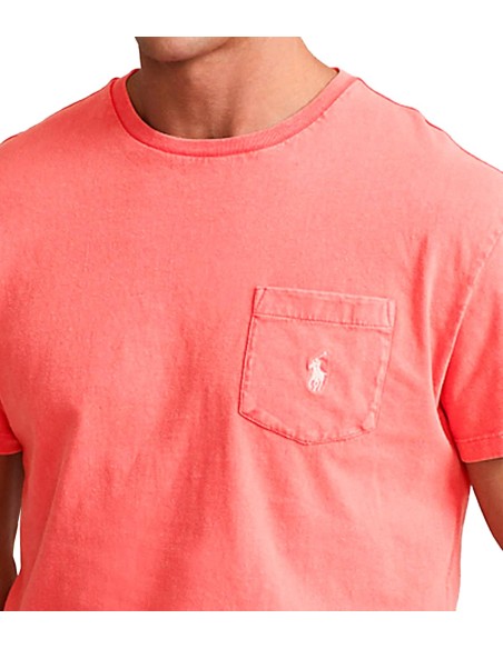 Polo Ralph Lauren - Camiseta con Bolsillo y Logo