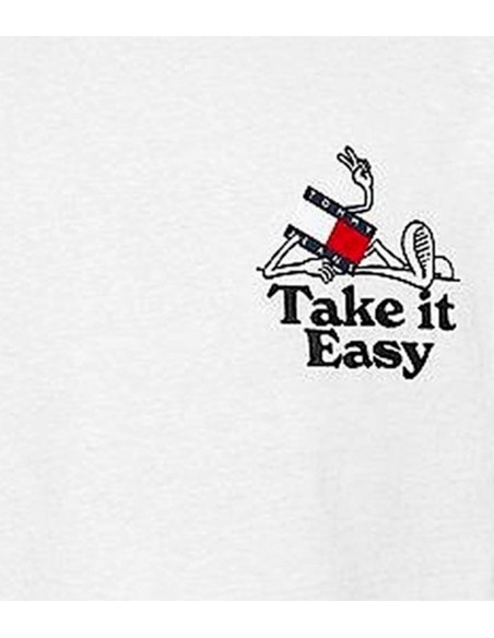 Tommy Jeans - Camiseta con Serigrafía