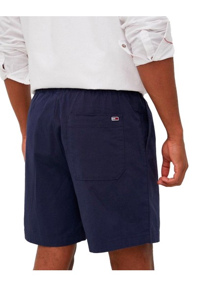 Tommy Jeans - Pantalón Corto con Bolsillo y Logo