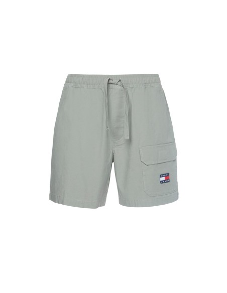 Tommy Jeans - Pantalón Corto con Bolsillo y Logo