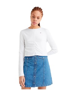 Tommy Jeans - Camiseta LS Cropped