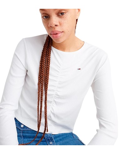 Tommy Jeans - Camiseta LS Cropped