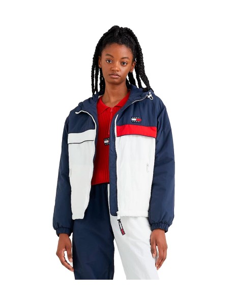 Tommy Jeans - Chaqueta Acolchada de Tejido Reciclado