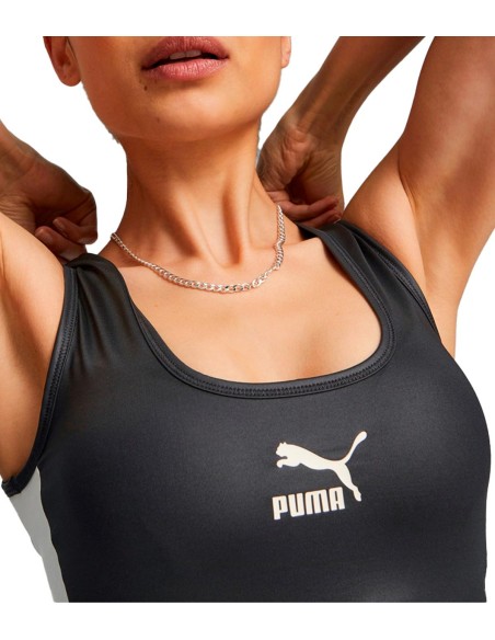 Puma - Camisetas T7 Shiny Cropped Top