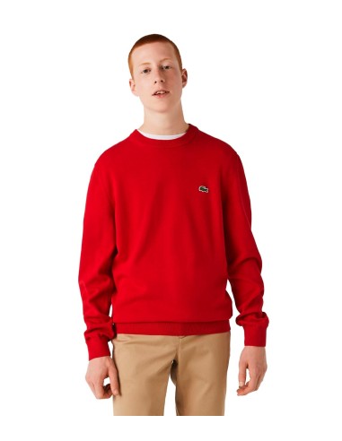 Lacoste - Jersey de Cuello Redondo y Logo