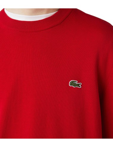 Lacoste - Jersey de Cuello Redondo y Logo