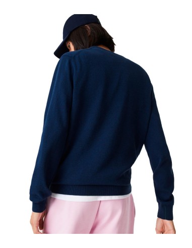 Lacoste - Jersey de Cuello Redondo y Logo