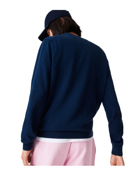 Lacoste - Jersey de Cuello Redondo y Logo