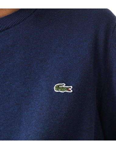 Lacoste - Jersey de Cuello Redondo y Logo