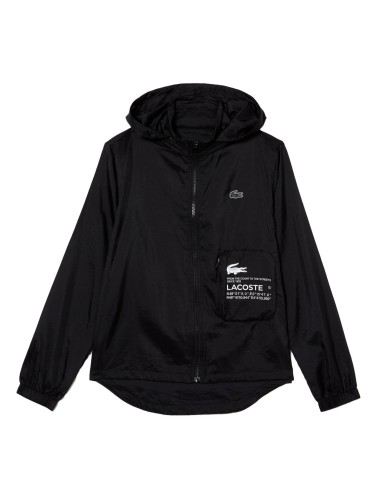 Lacoste SPORT - Chaqueta Hidrófuga y Plegable
